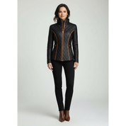 Leatrice™ Diamond-Quilted Lined Jacket