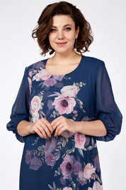 Allison™ Elegant Floral Dress