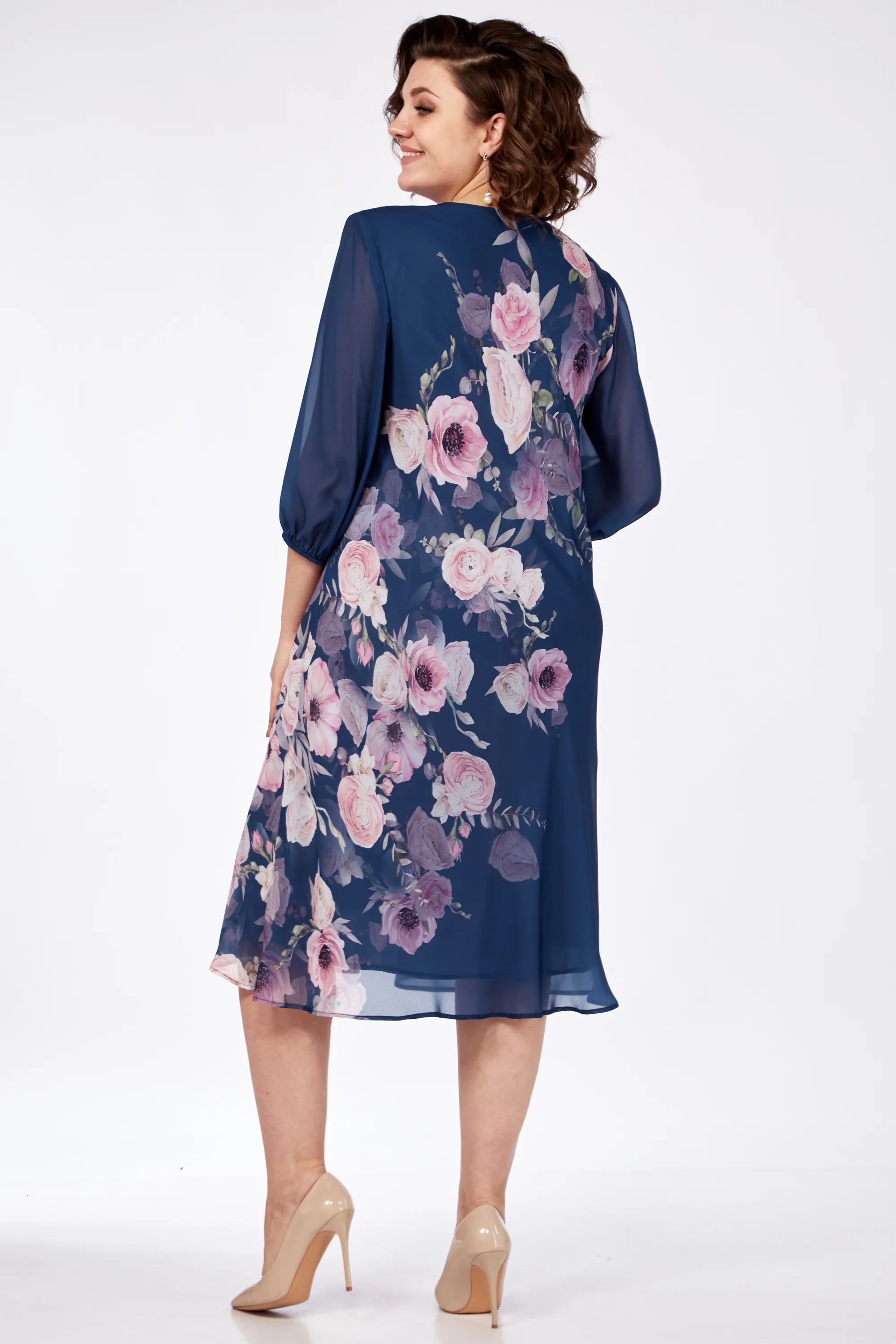 Allison™ Elegant Floral Dress