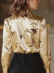 Monique™ Elegant Satin Blouse