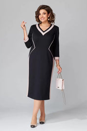 Alexa™ Elegant V-neck dress
