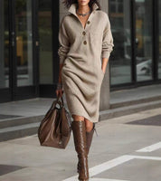 Leonore™ Chic Knit Dress
