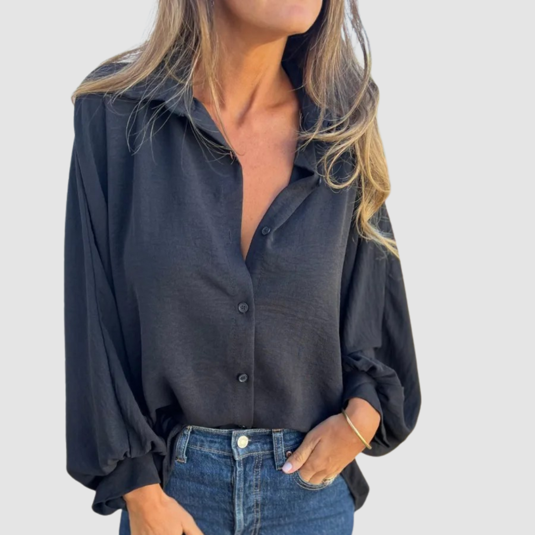 Liza™ Elegant Oversized Blouse