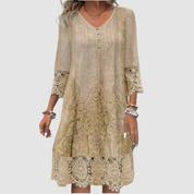 Jacquelin™ Elegant Lace Dress