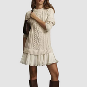 Lyla™ Cable Knit Mini Dress