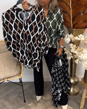 Meri™ Graphic Print Blouse