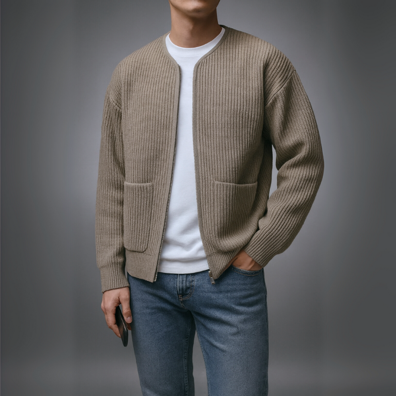 Owen™ Knit Zip Cardigan
