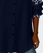 Jackie™ Leopard Print Button-Down Shirt