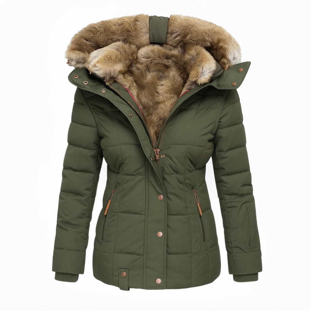 Alisson™ Winter Coat with Fur Lining