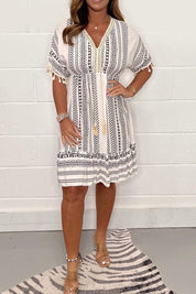 Jolina™ Casual V-Neck Dress