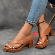 Geneva™ Elegant High-Heeled Mule