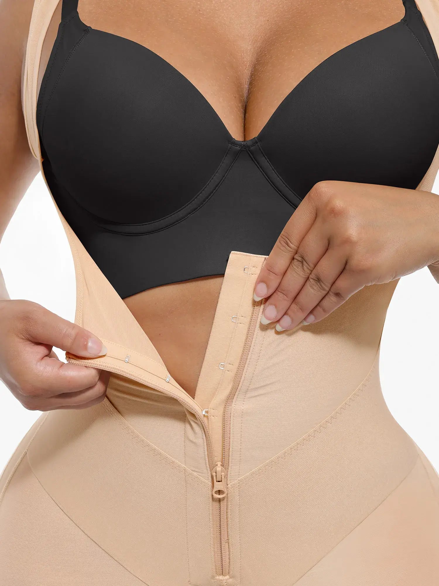 U-Shaped Faja Tummy Control Butt Lift Bodysuit