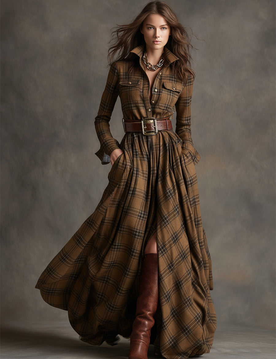 Samantha™ Belted Shirt Dress