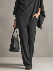 Sarina™ Elegant Drape Two-Piece Set