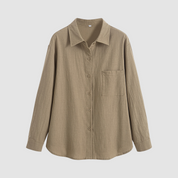 Noemi™ Soft classic pocket blouse