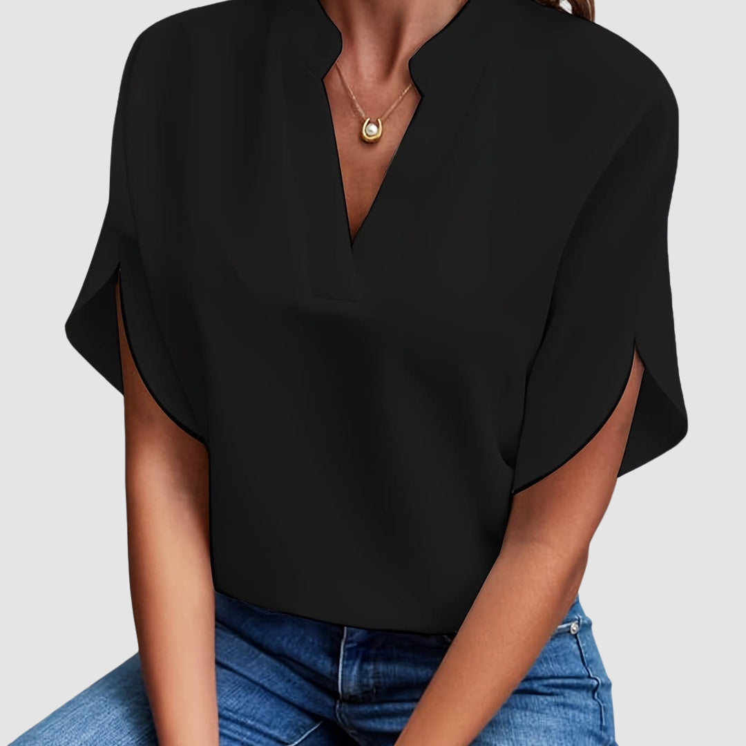 Elain™ Draped Blouse