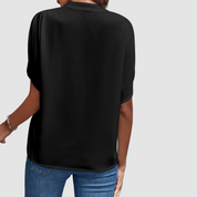 Elain™ Draped Blouse