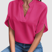 Elain™ Draped Blouse