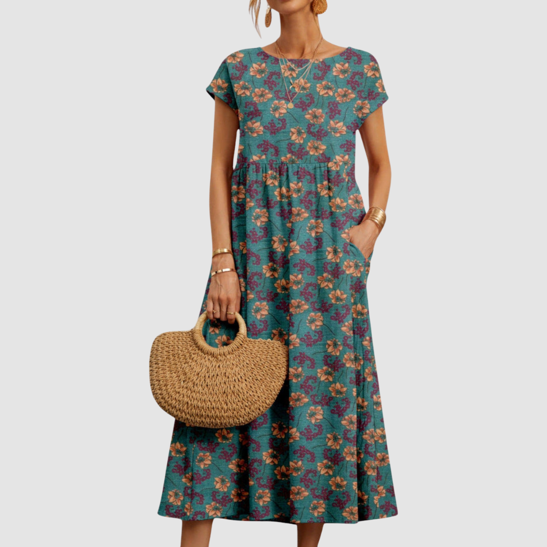 Marguerite™ Floral Midi Dress