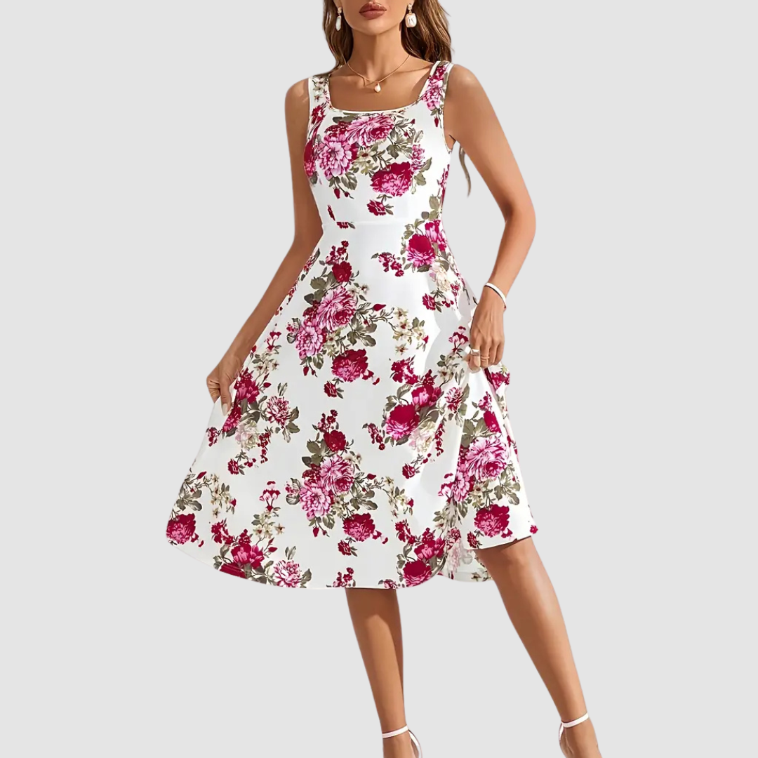 Natalie™ Floral A-Line Dress