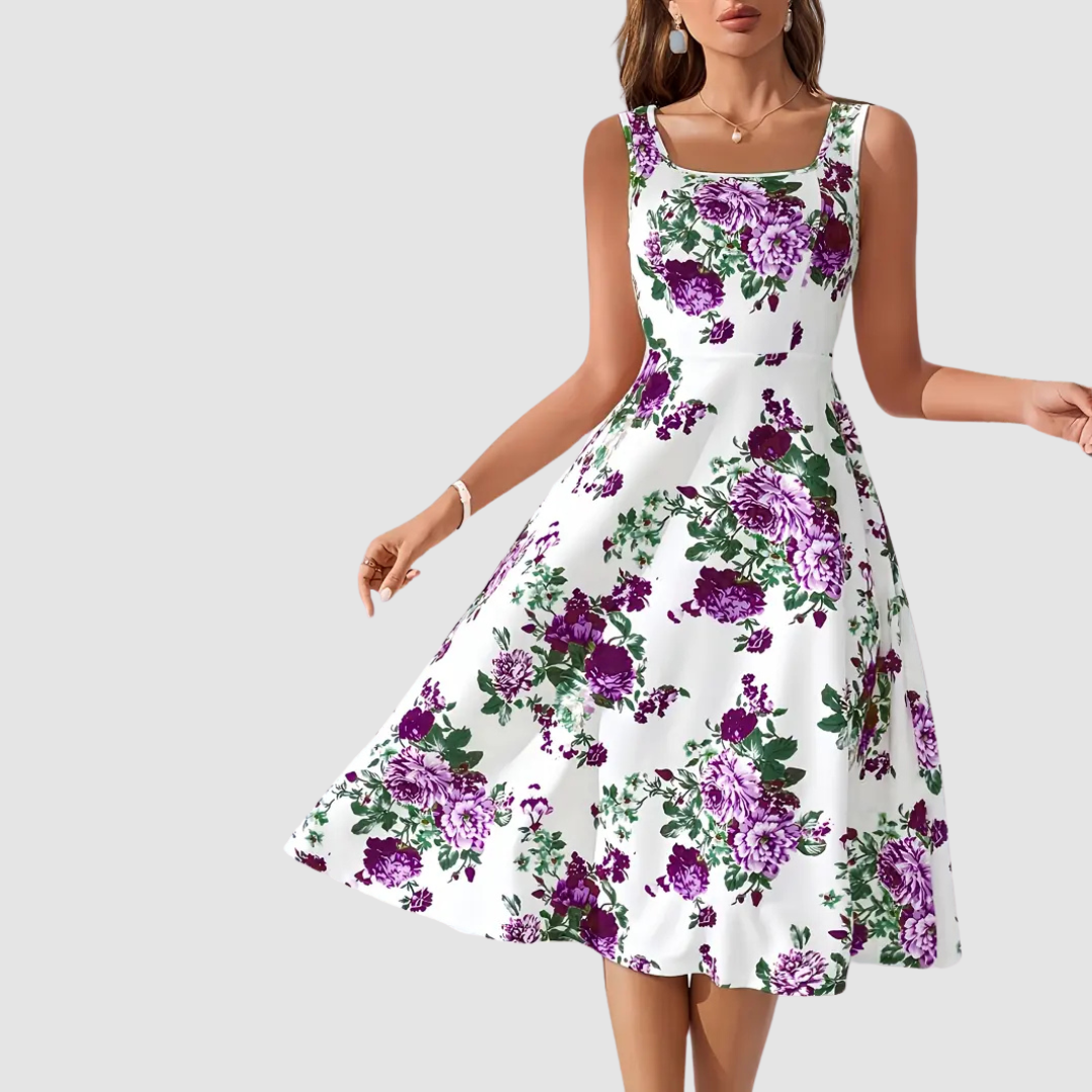 Natalie™ Floral A-Line Dress