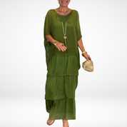 Hylda™ Artistic Loose Maxi Dress