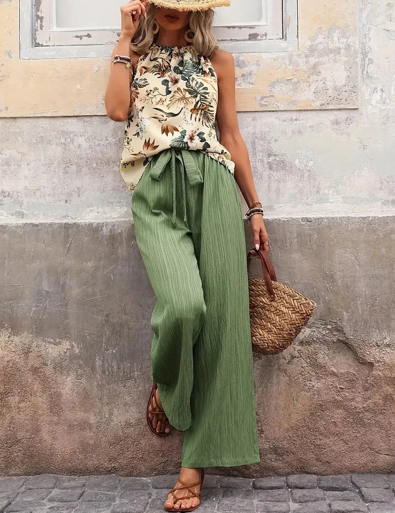 Antonette™ Elegant Sleeveless Two-Piece Set