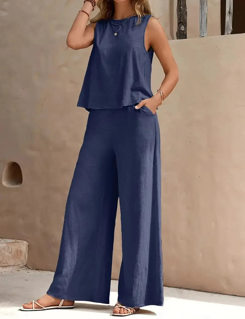 Danielle™ Sleeveless Two-Piece Set