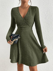 Reese™ Elegant V-Neck Dress
