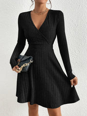 Reese™ Elegant V-Neck Dress
