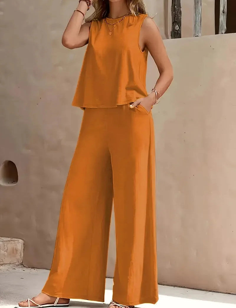 Danielle™ Sleeveless Two-Piece Set