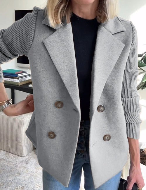 Kristiana™ Elegant Knitted Blazer