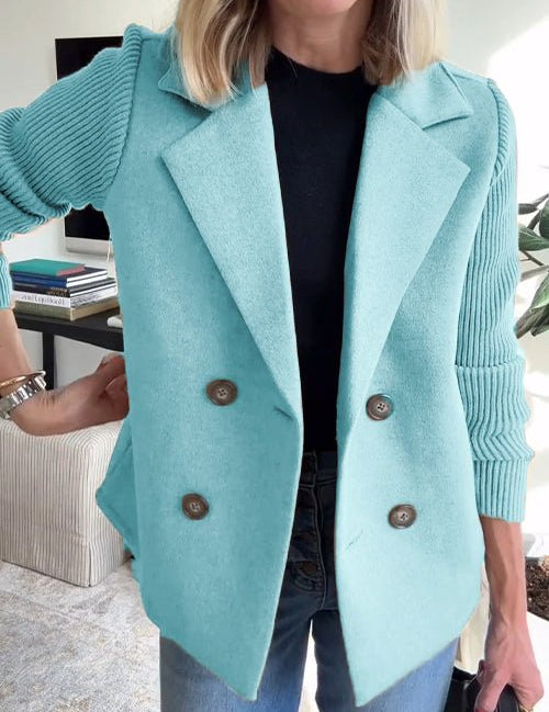 Kristiana™ Elegant Knitted Blazer