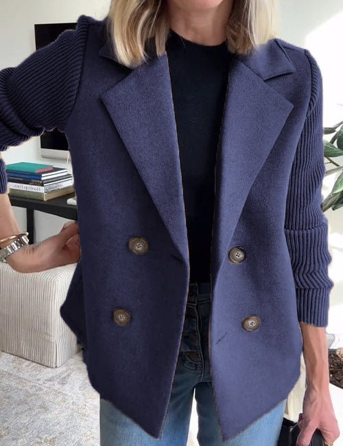 Kristiana™ Elegant Knitted Blazer