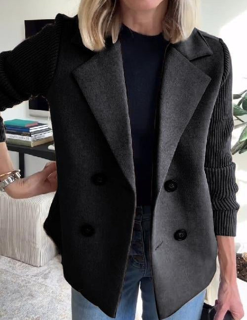 Kristiana™ Elegant Knitted Blazer
