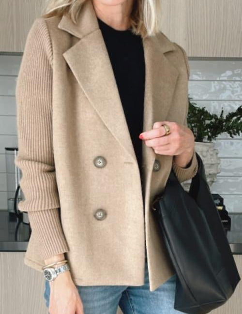 Kristiana™ Elegant Knitted Blazer