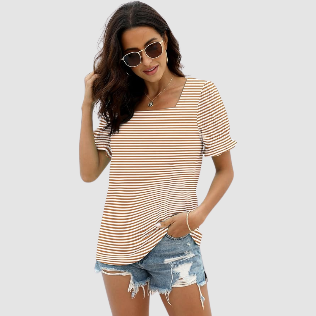 Célina™ Square Neck Top