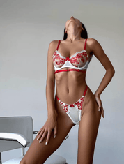 Cherry Bra & Panty Set
