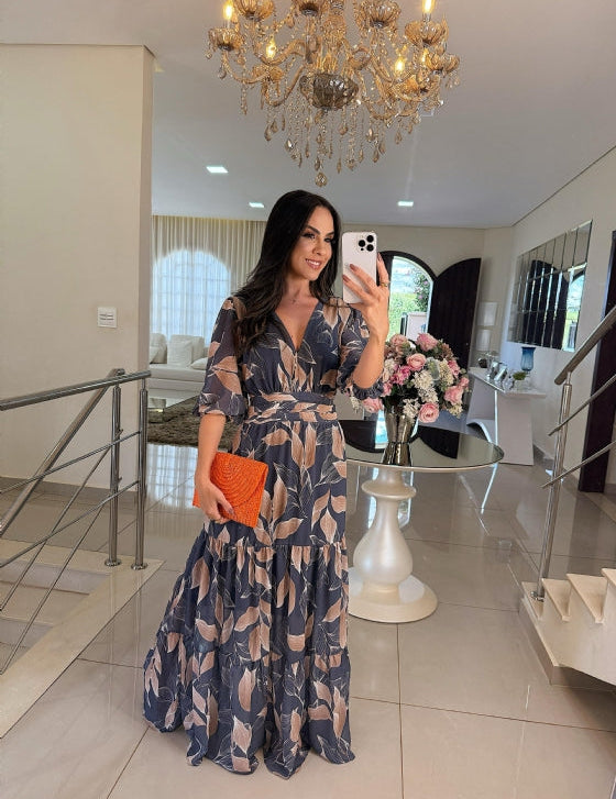 Celine™ Floral Maxi Dress