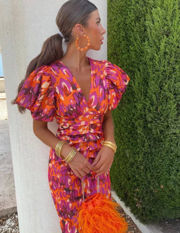 Antoinette™ Elegant Midi Dress