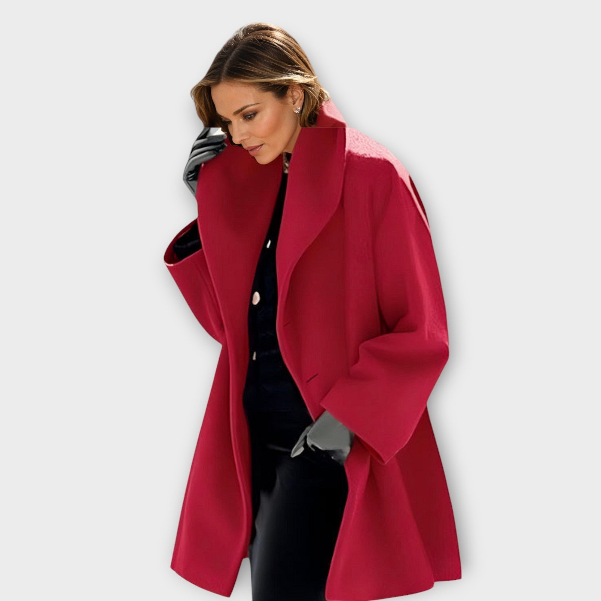 Vania™ Elegant Hooded Coat