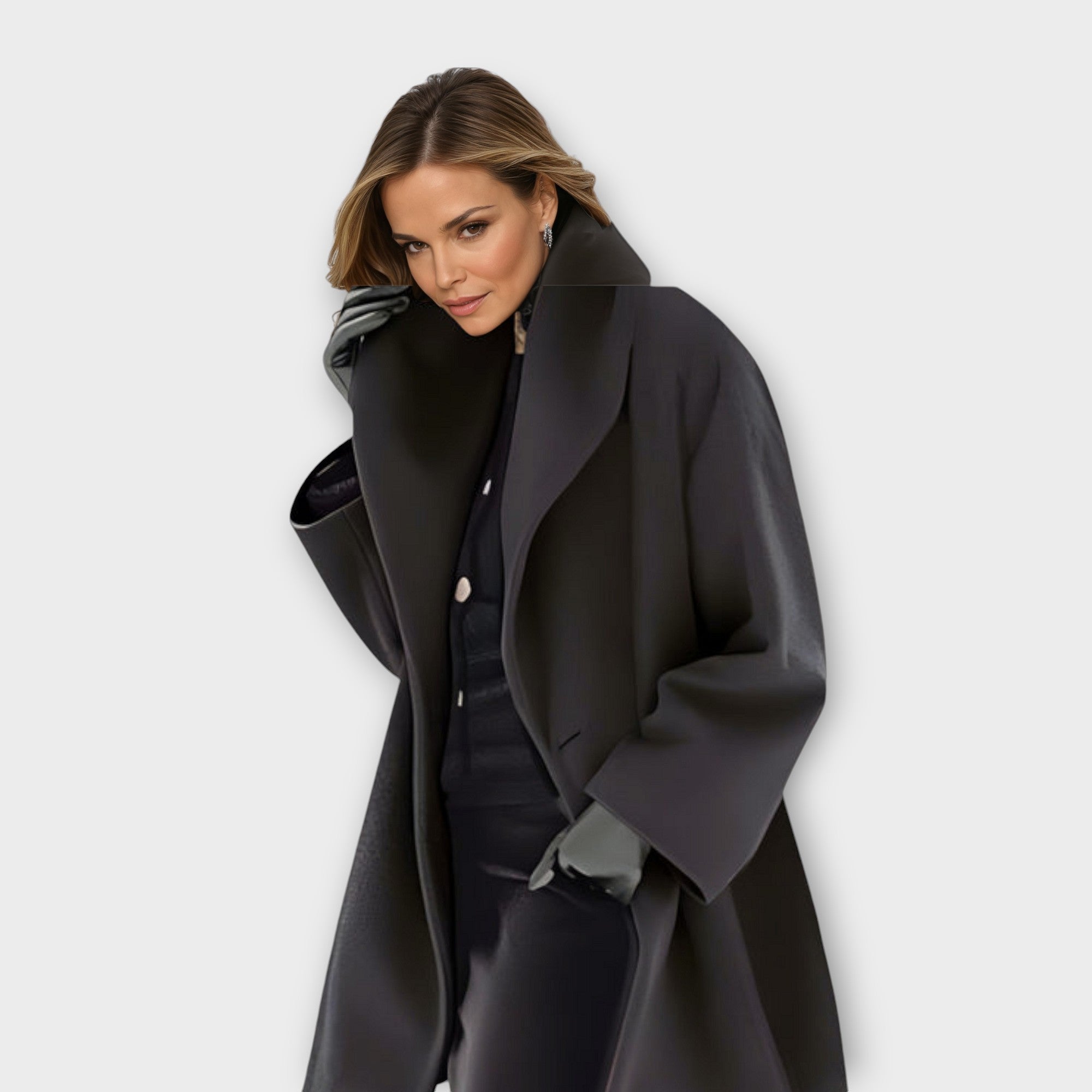 Vania™ Elegant Hooded Coat