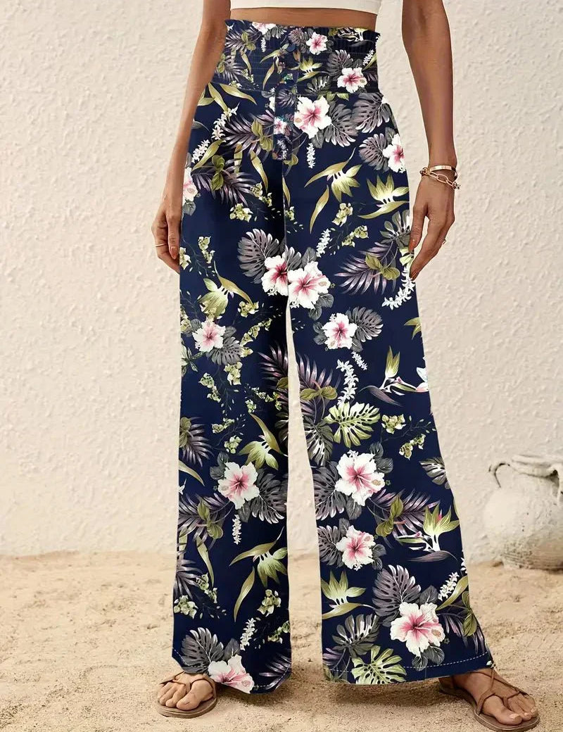 Alexa™ Elegant Floral Trousers