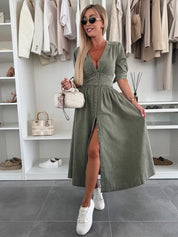 Ivy™ Elegant denim dress